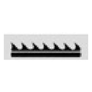 OE Metal Card Clothing OK40