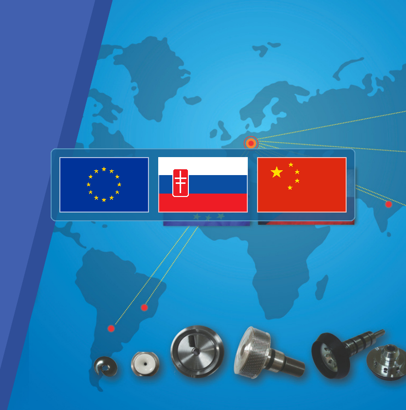 A&I — EU, Slovakia and China: open-end rotor spinning spare parts
